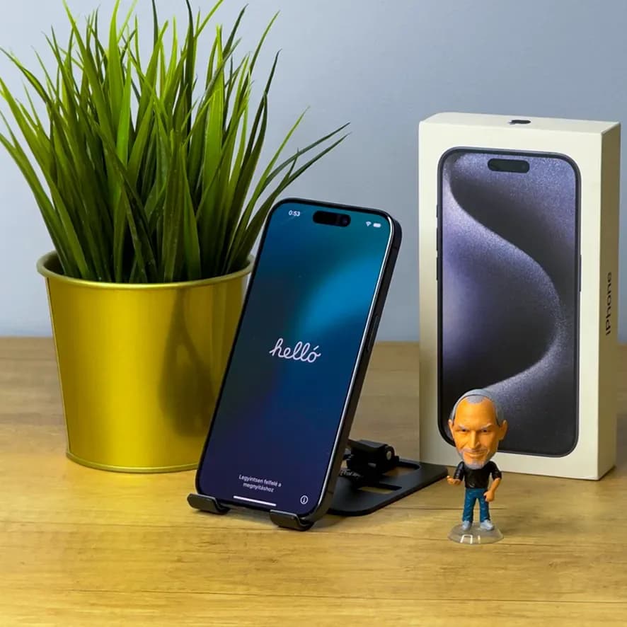 iPhone 15 Pro | 256GB | Kék Titán
