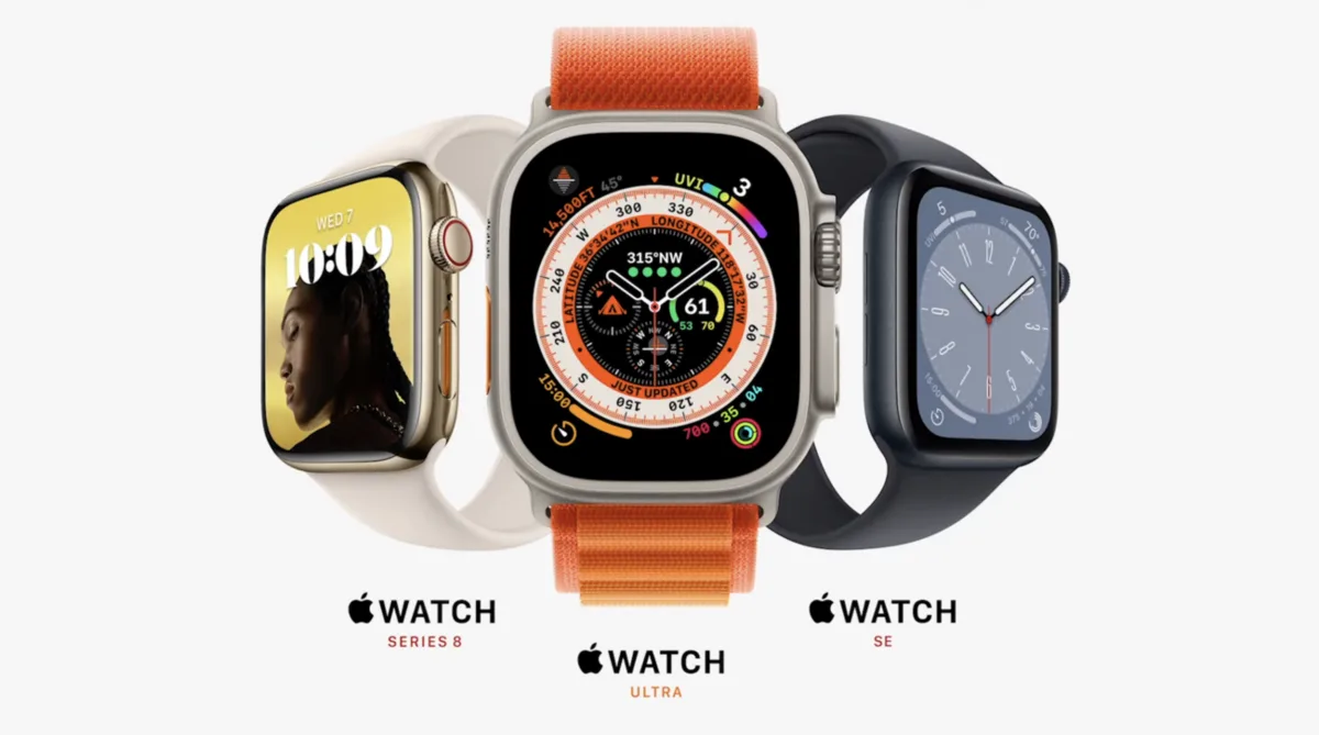 Apple Watch 8, Ultra, SE2022