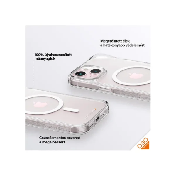 Macszerez - Panzer Glass MagSafe Apple iPhone 15 tok