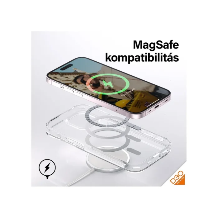 PanzerGlass HardCase MagSafe Apple iPhone 15 tok D3O clear 4case