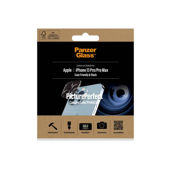 PanzerGlass Apple iPhone 13 Pro / 13 Pro Max Kamera lencsevédő Üvegfólia - Image 8