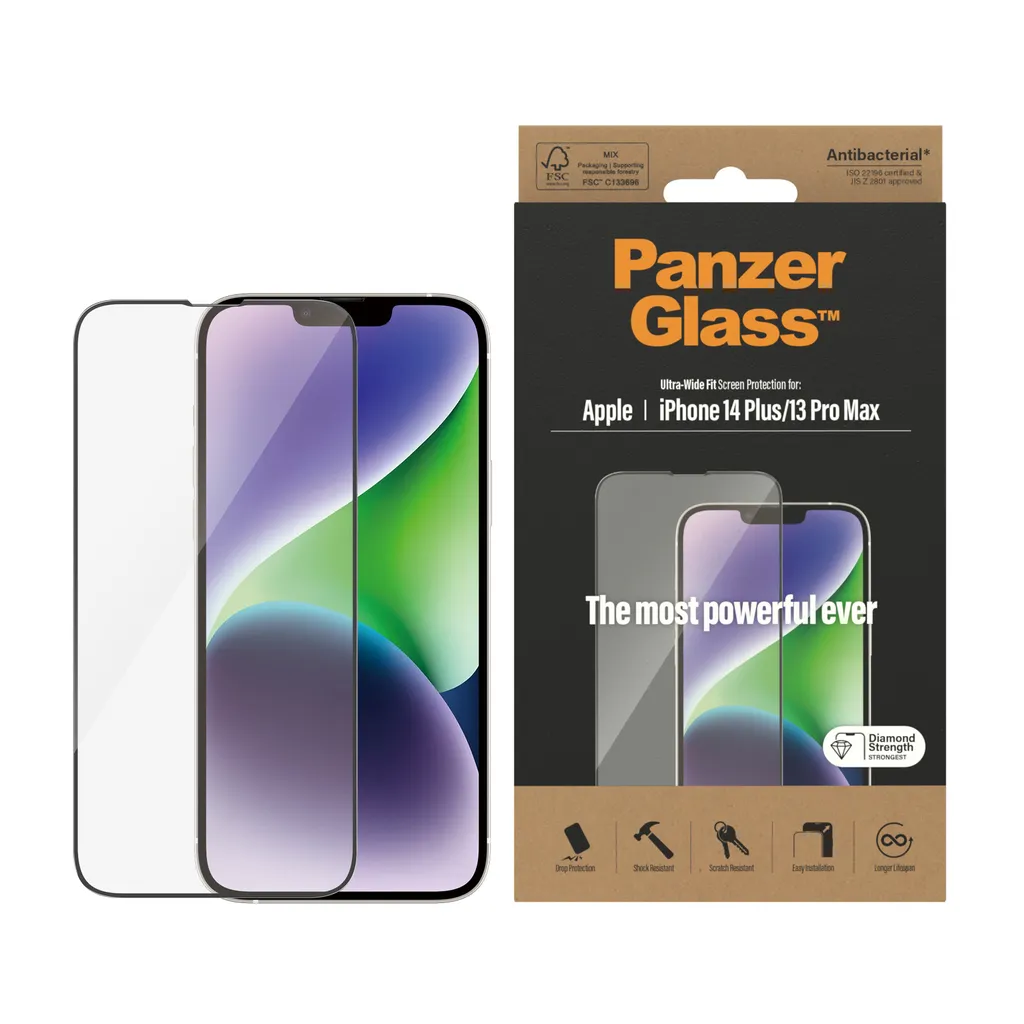 panzer glass iphone 14 plus 13 pro max screen protector2