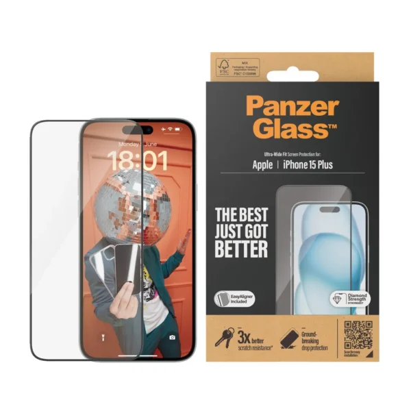 PanzerGlass Apple iPhone 15 Plus üvegfólia