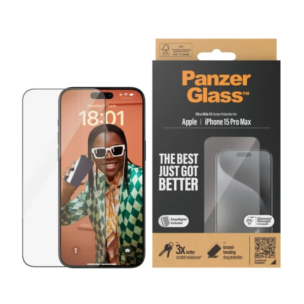 PanzerGlass Apple iPhone 15 Pro Max üvegfólia