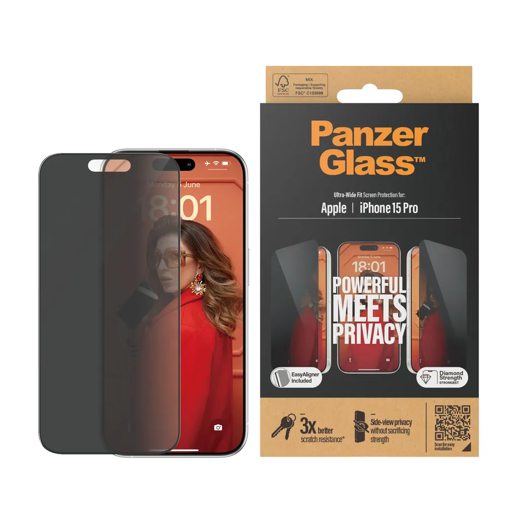 panzer glass iphone 15 pro privacy screen protector2