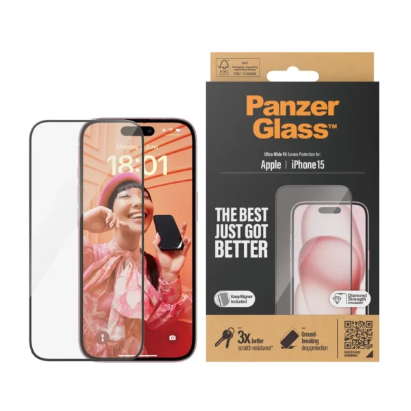 PanzerGlass Apple iPhone 15 üvegfólia
