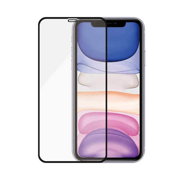 PanzerGlass Apple iPhone XR / 11 üvegfólia - fekete - Image 4