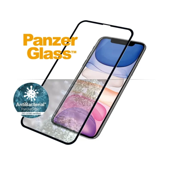 PanzerGlass Apple iPhone XR / 11 üvegfólia - fekete - Image 5