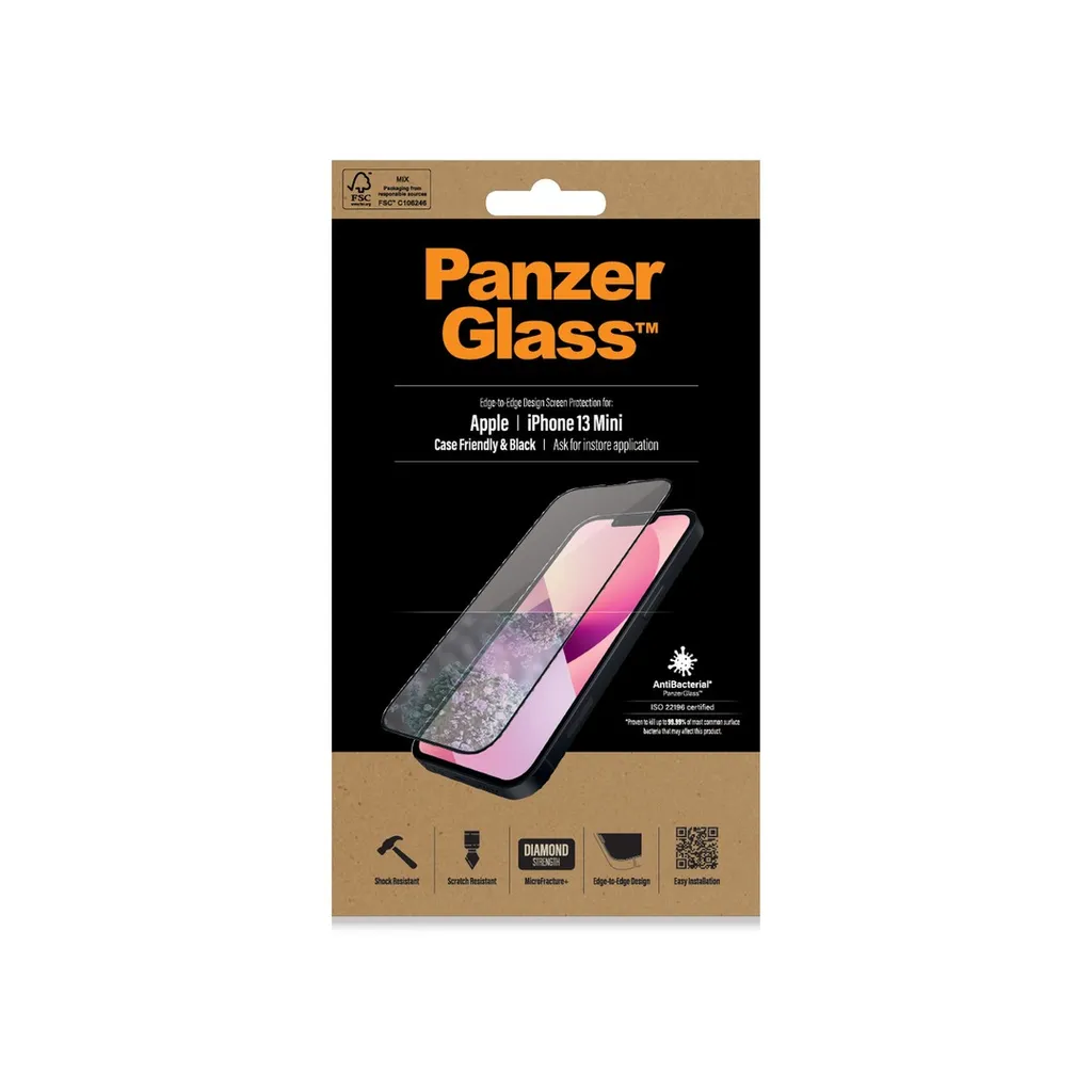 panzerGlass iphone 13 mini folia kijelzovedo uveg2