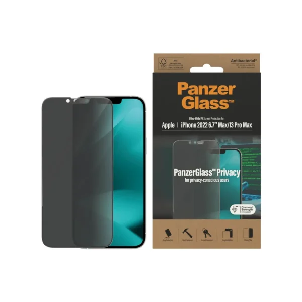 PanzerGlass Privacy Apple iPhone 14 Plus/13 Pro Max üvegfólia