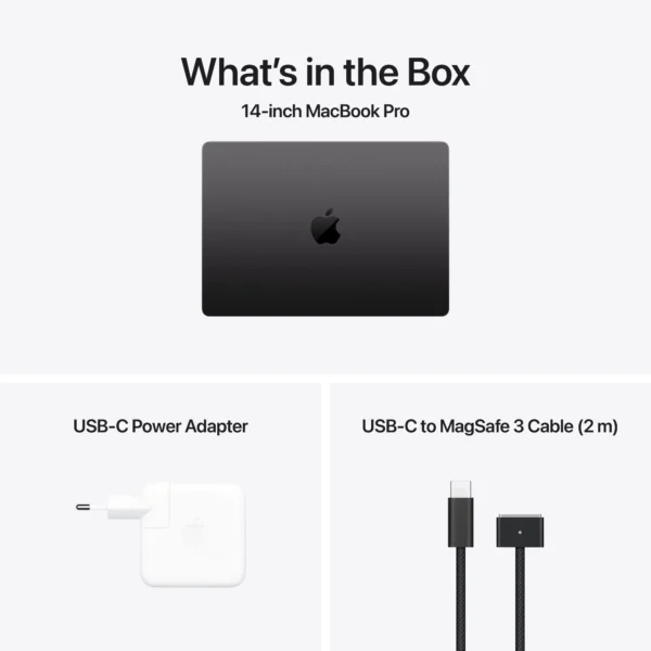 2024 MacBook Pro 14" | M4 Pro | 24GB | 512GB | Asztrofekete - Image 2